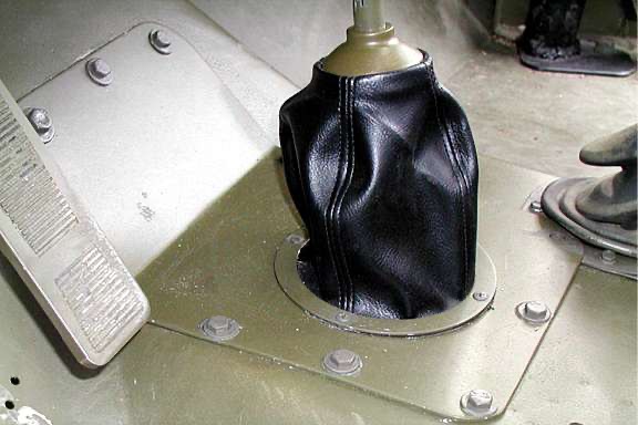 shifter plate boot web